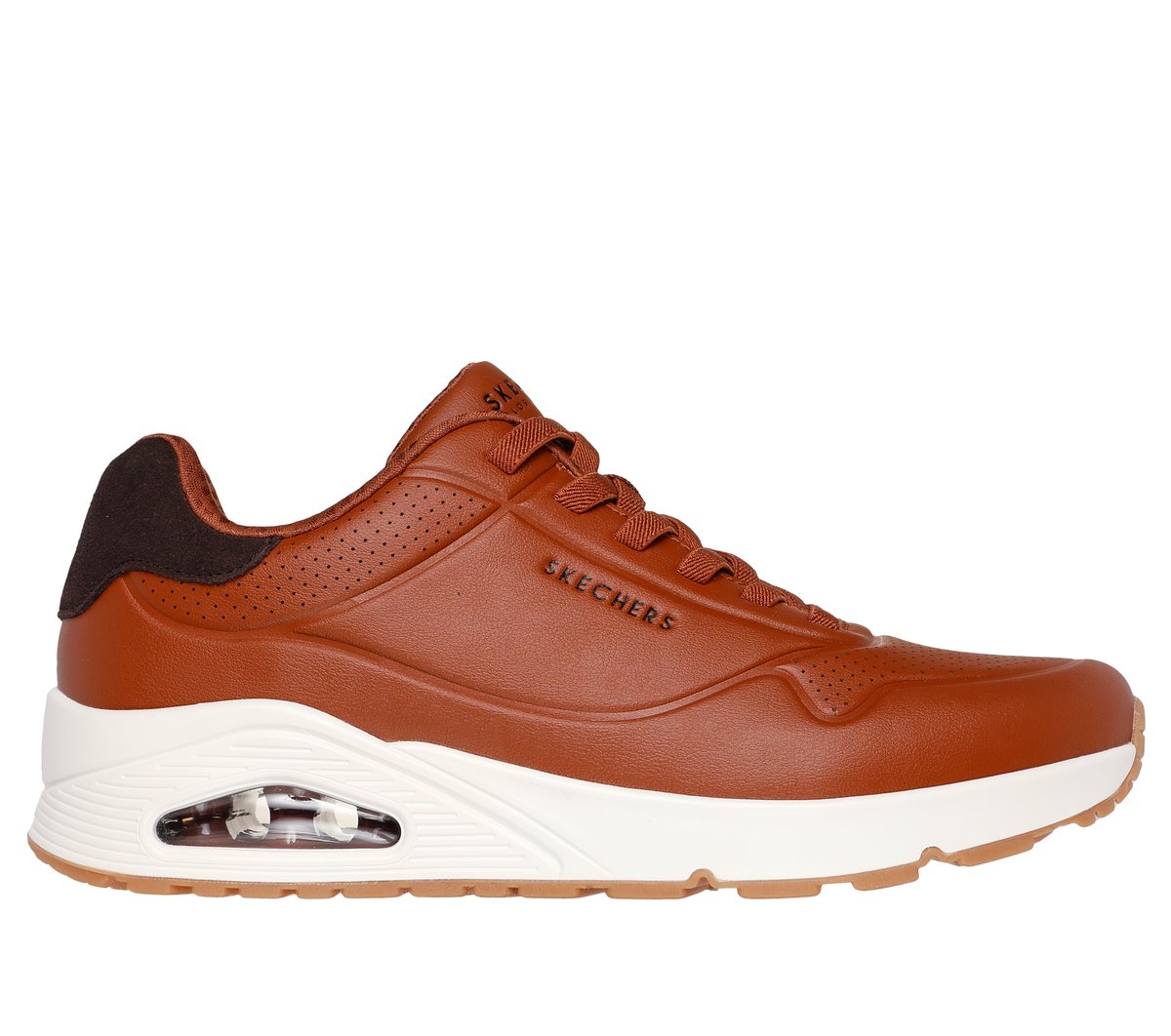 Skechers UNO - Tailored Air en Cognac, talla 45.5
