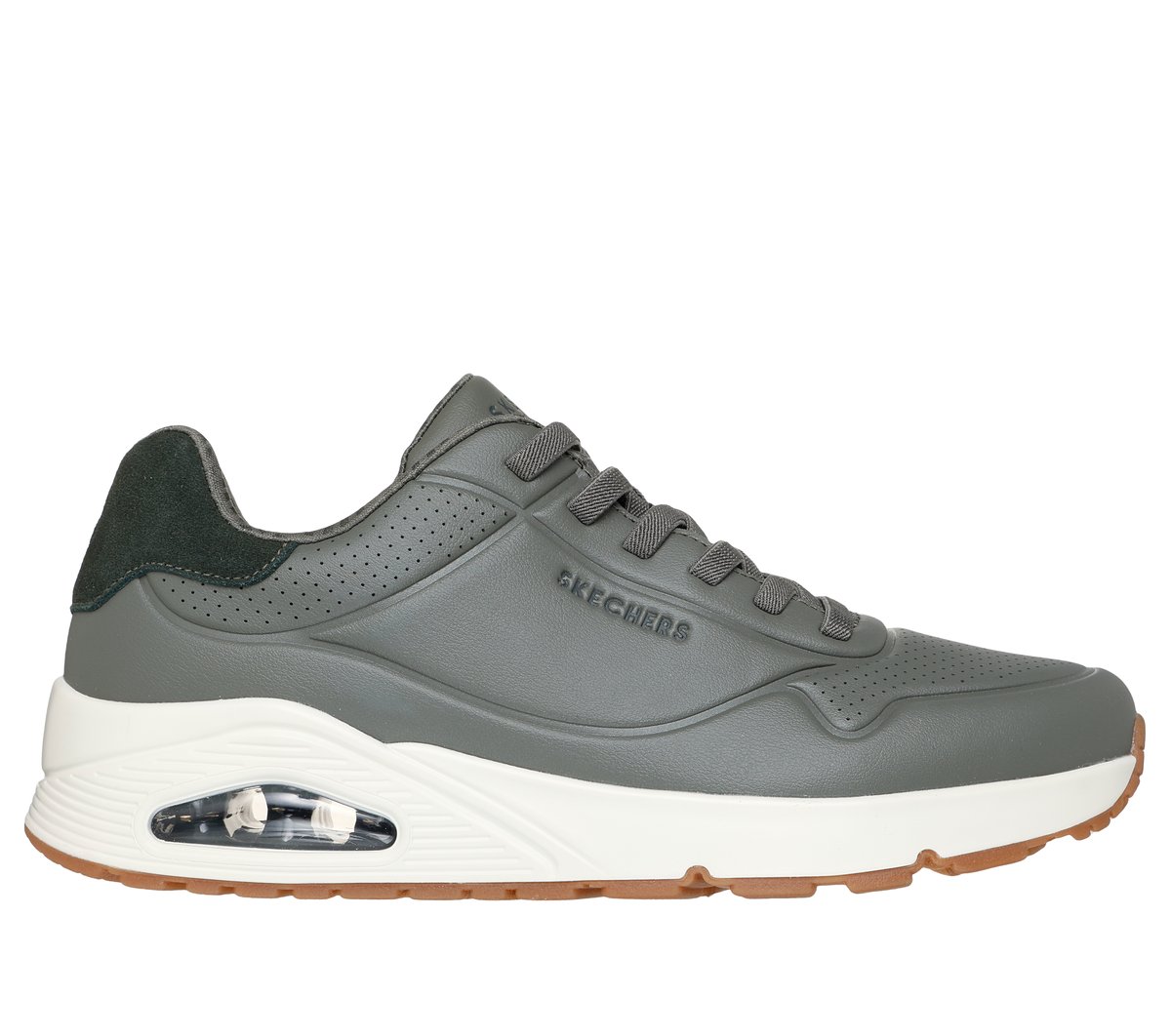 Skechers UNO - Tailored Air en Oliva, talla 39.5