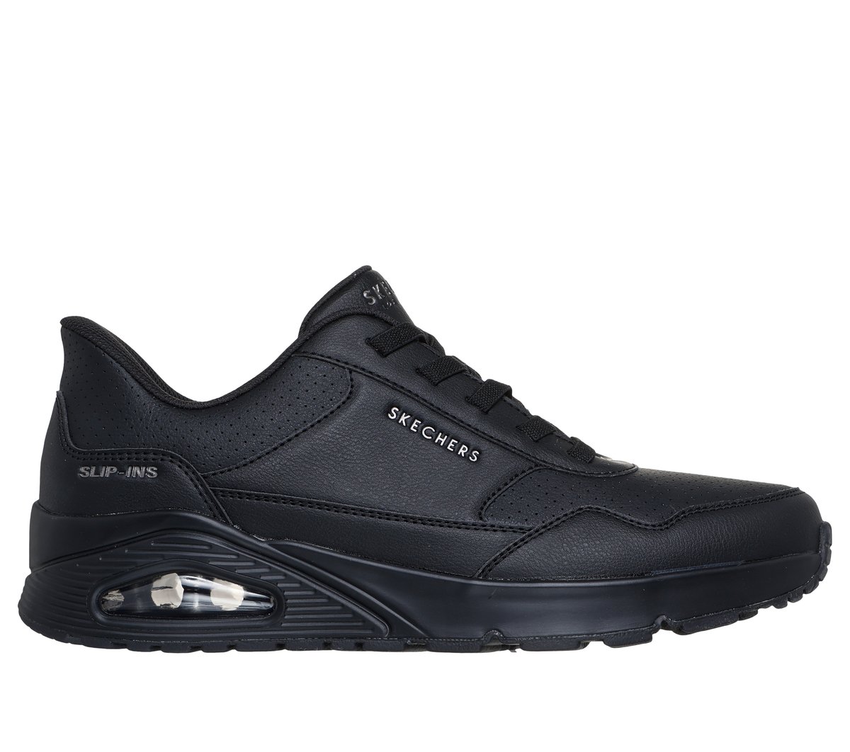 Skechers Slip-ins: UNO - Banksia Luxe en Negro, talla 45