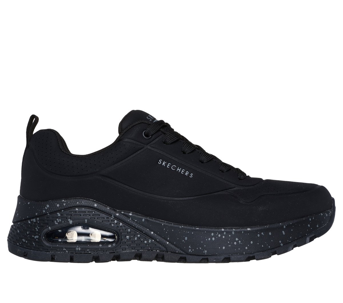 Skechers Uno Rugged - Wat-air-proof en Negro, talla 41.5