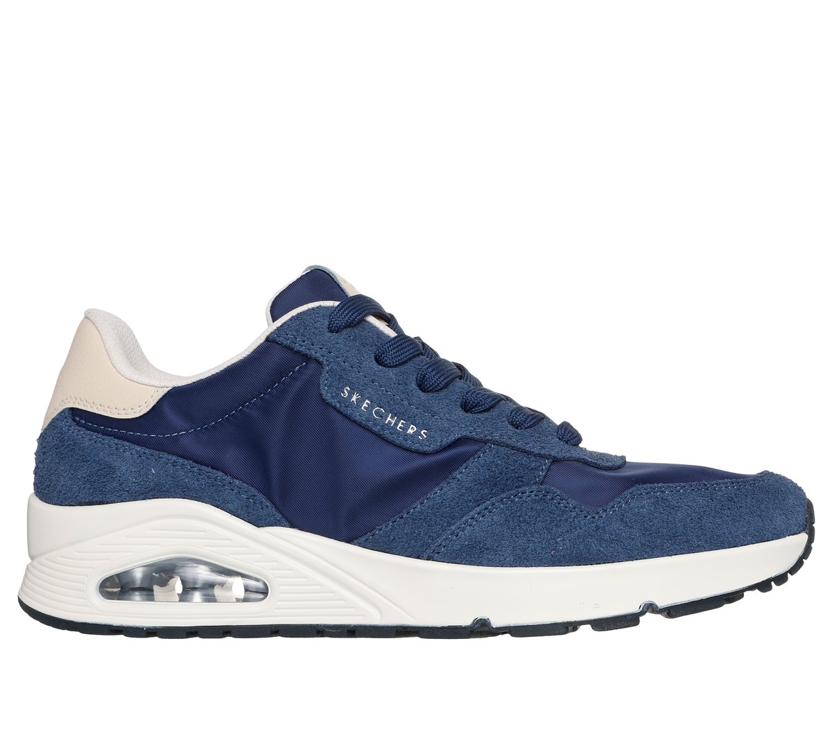 Skechers UNO - Vintage Dayz en Navy, talla 42