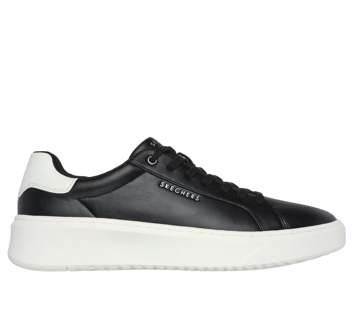 Skechers Skechers Men's Court Break - Suit Sneaker in Black, Size 9 | Synthetic/Metal