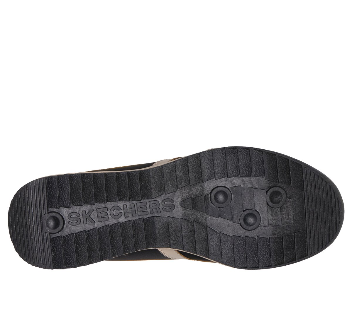 Skechers Zinger - Manzanilla Superado Chaussures Moyen Width en Noir/Beige