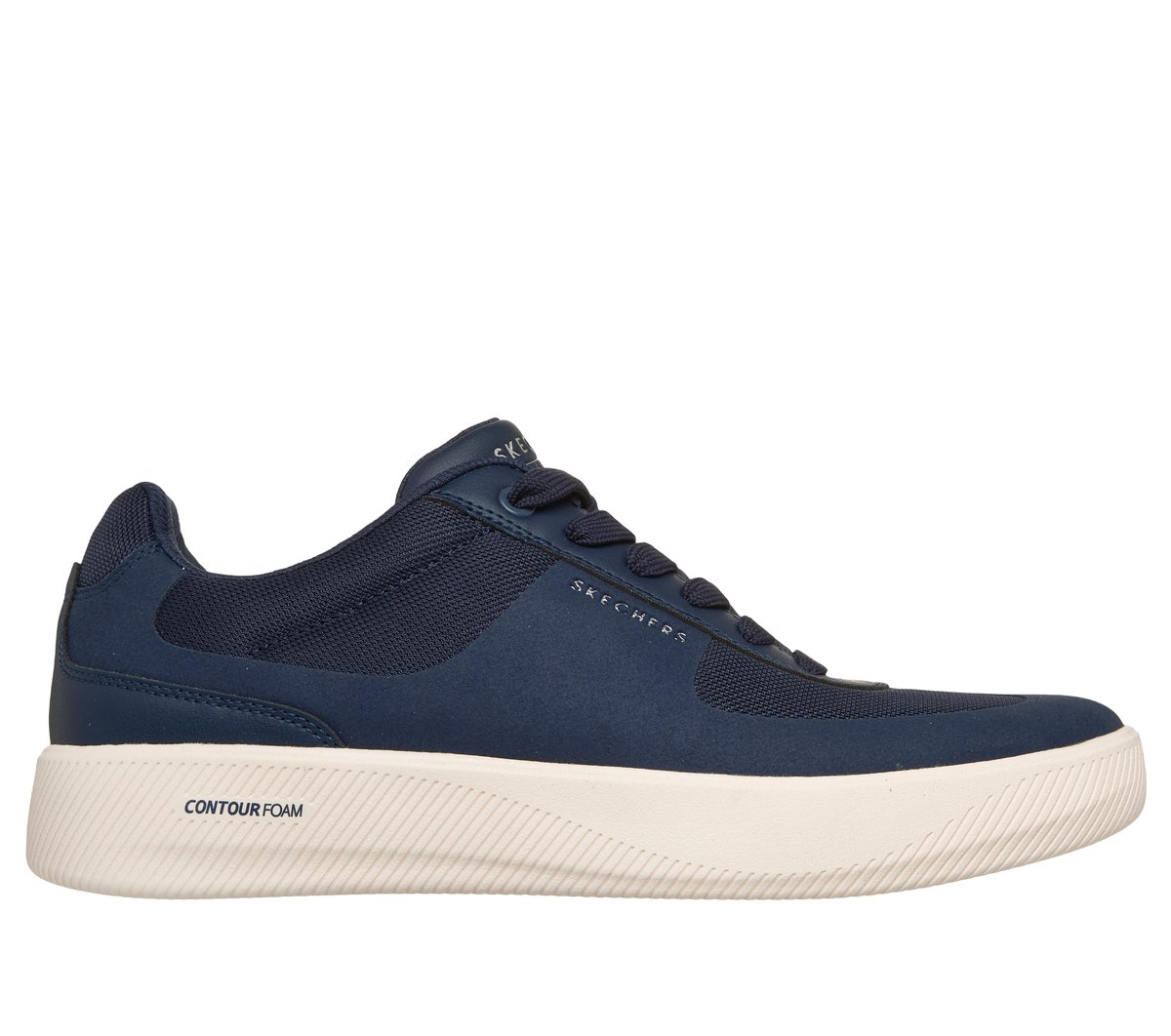 Skechers Arch Fit Court Break - Comodo Comfort en Navy, talla 45, Vegan