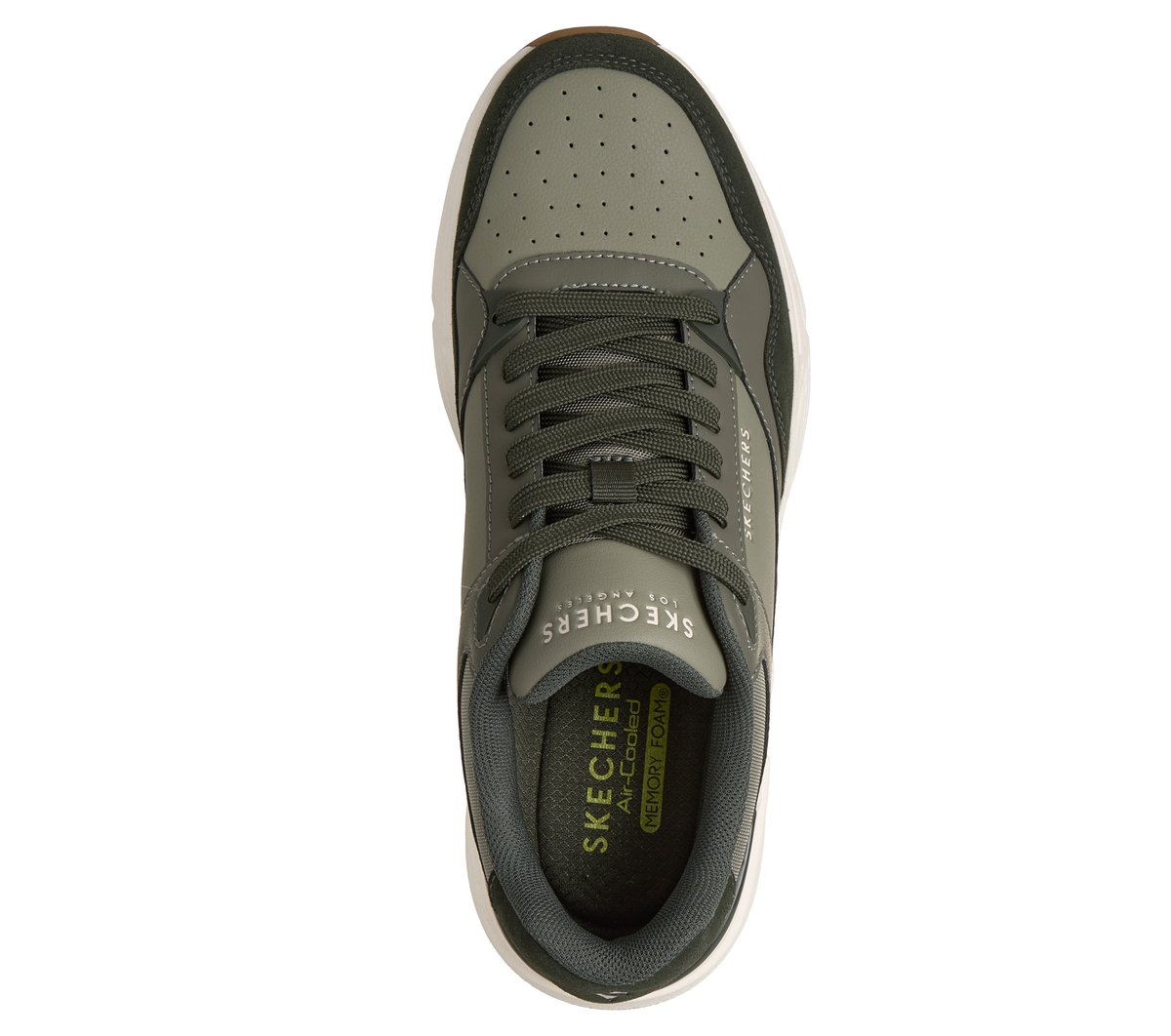 Skechers Uomo Rovino Lite - Cool Two The Core Sneaker In Oliva, Taglia 40 - 2