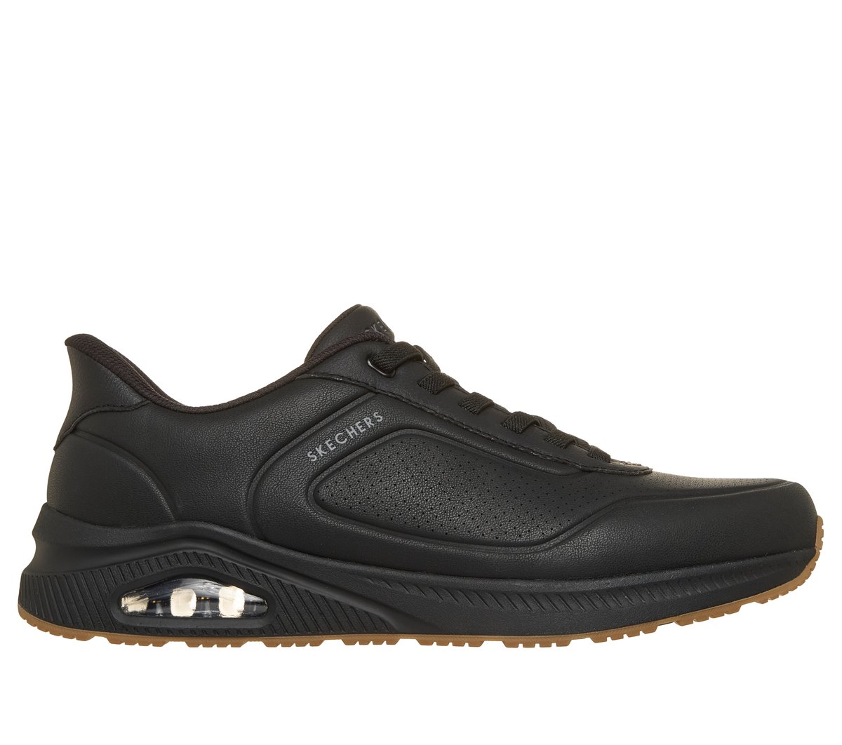 Skechers Slip-ins Relaxed Fit Arch Fit UNO - Relaxing On Air Chaussures Moyen Width en Noir Pointure 415 Vegan 90 €