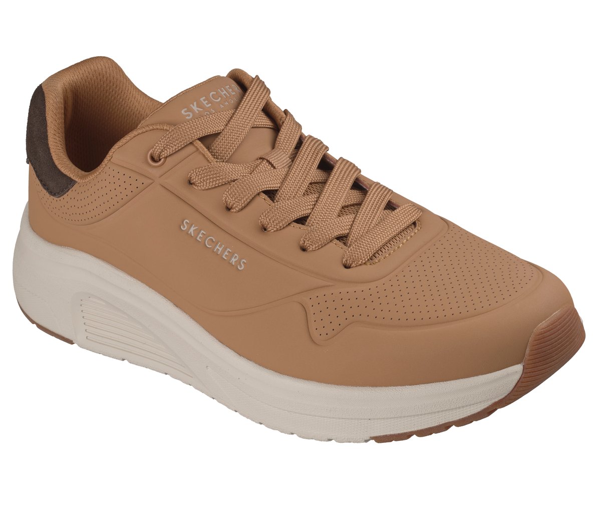 Skechers UNO Lite 2 Chaussures Moyen Width en Brun Clair