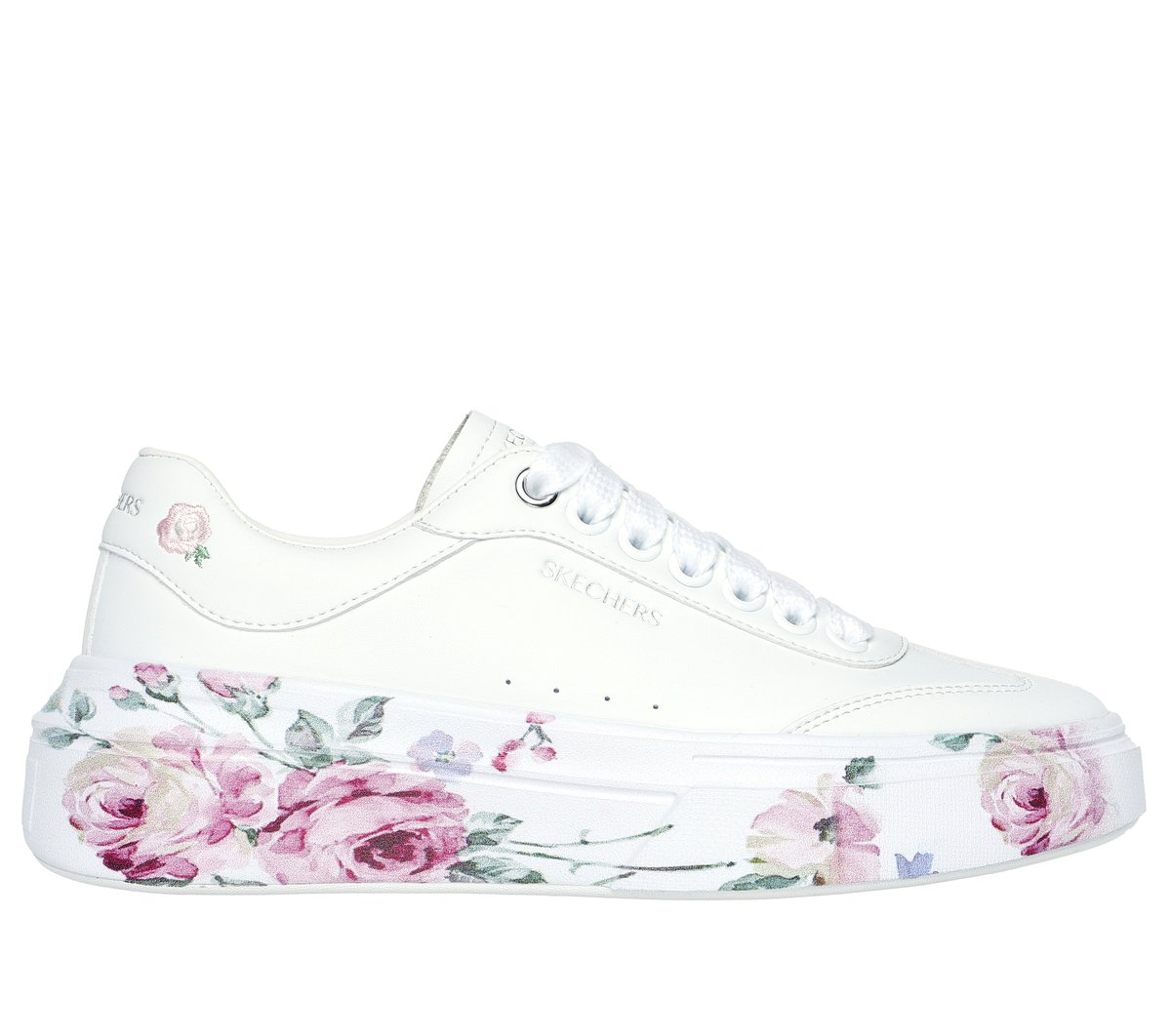 Skechers Cordova Classic - Painted Florals en Blanca, talla 37