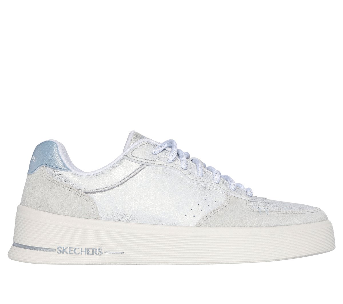 Skechers Hiland - Shimmering Splendid en Gris, talla 37.5