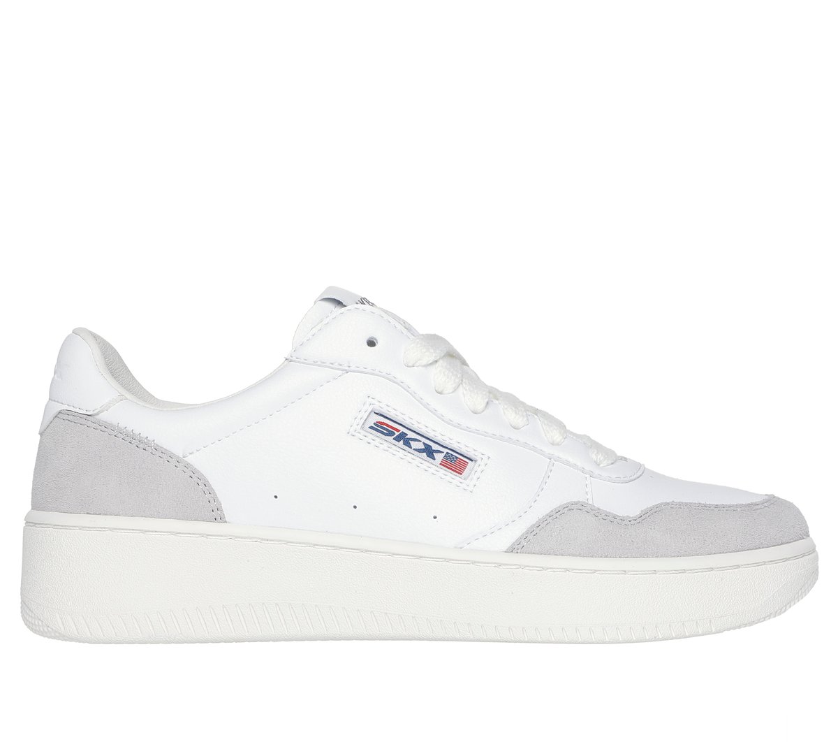Skechers Sport Court 2.0 - On The Block en Blanca, talla 37.5