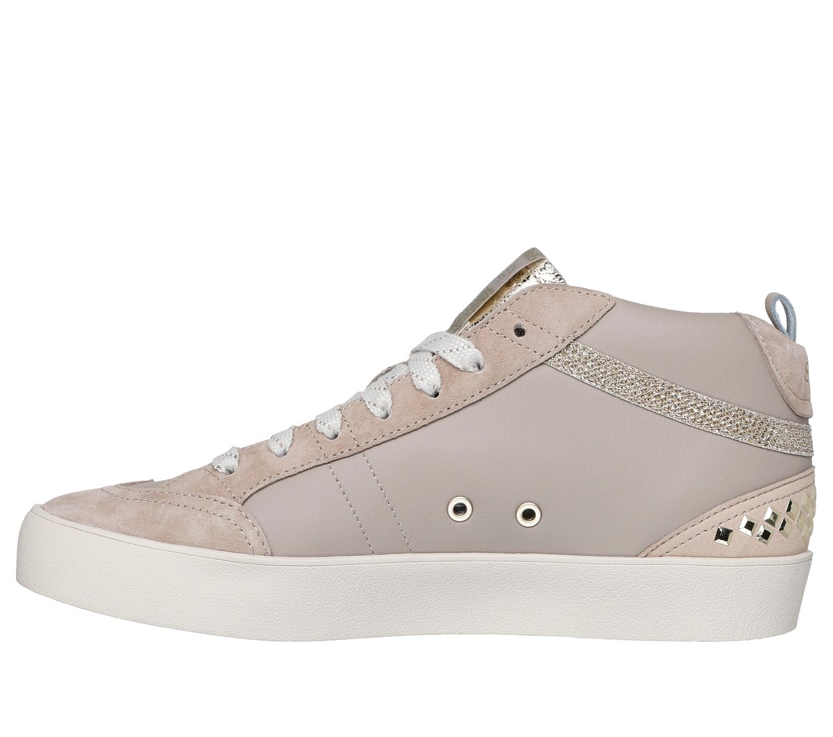 Strand Star - Studded Step — TAUPE / GOLD