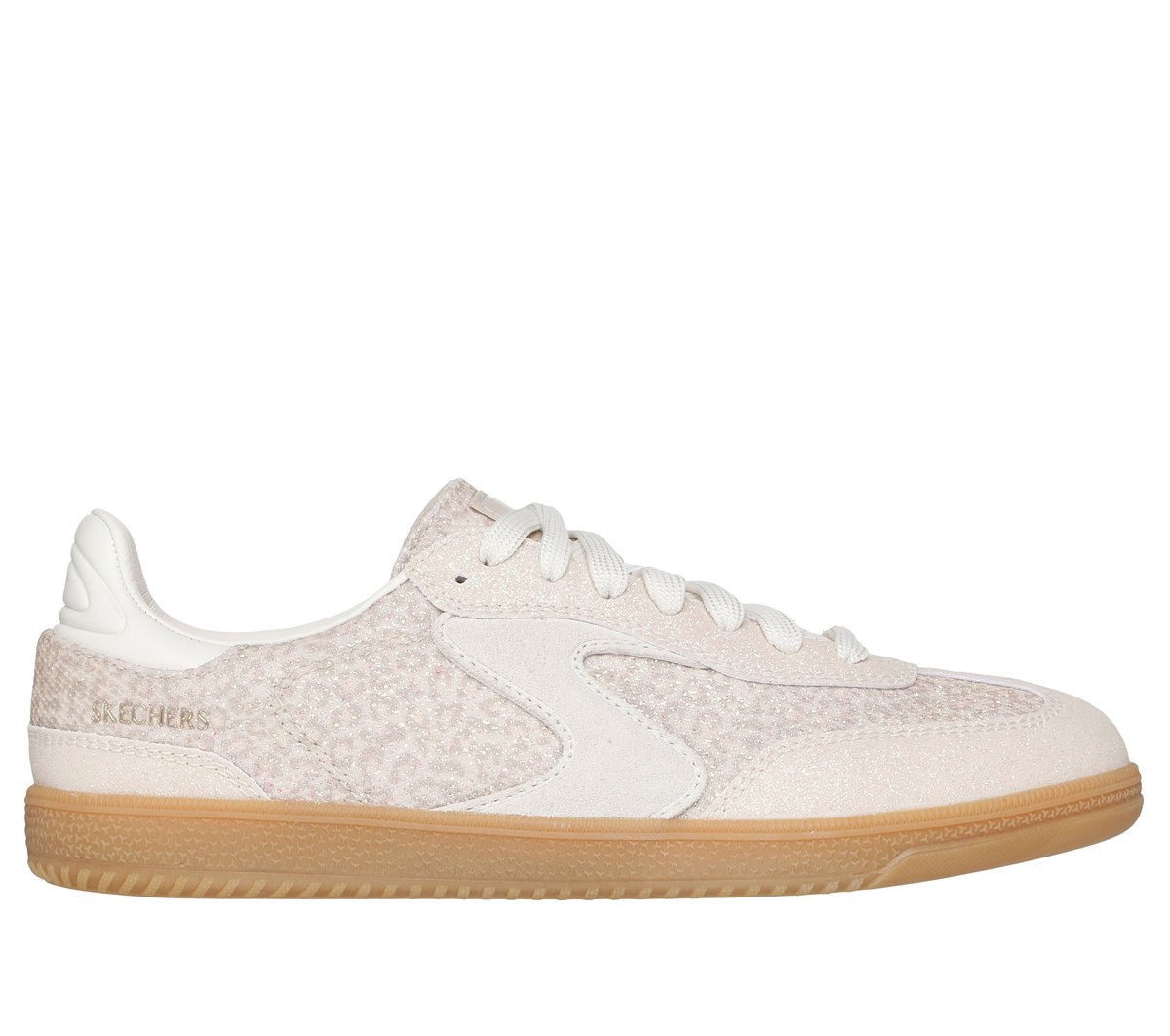 Skechers Hotshot - Leopard Magic en Natural, talla 38.5