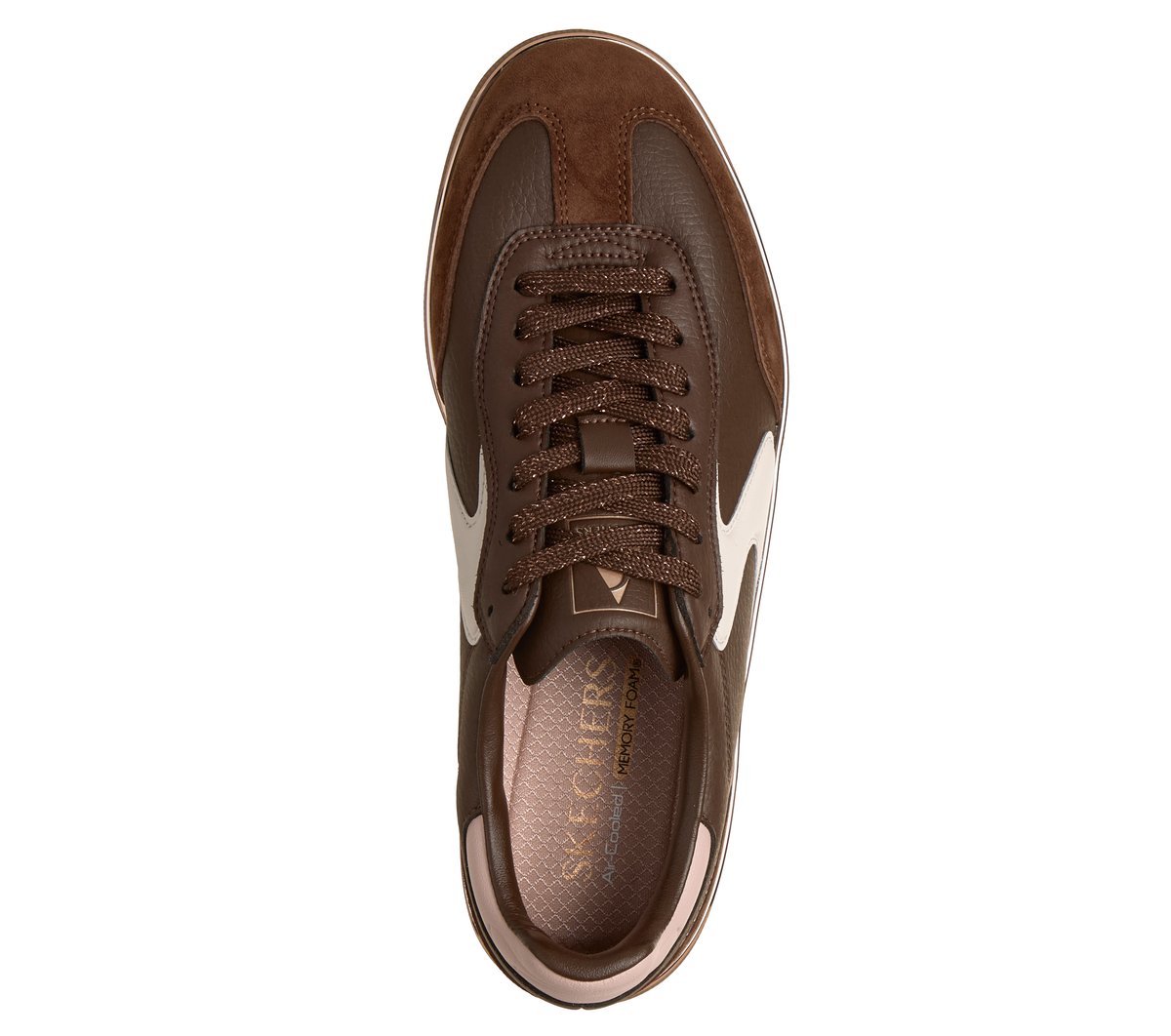 Skechers Hotshot - Living Luxe Chaussures Moyen Width en Brun/Rose