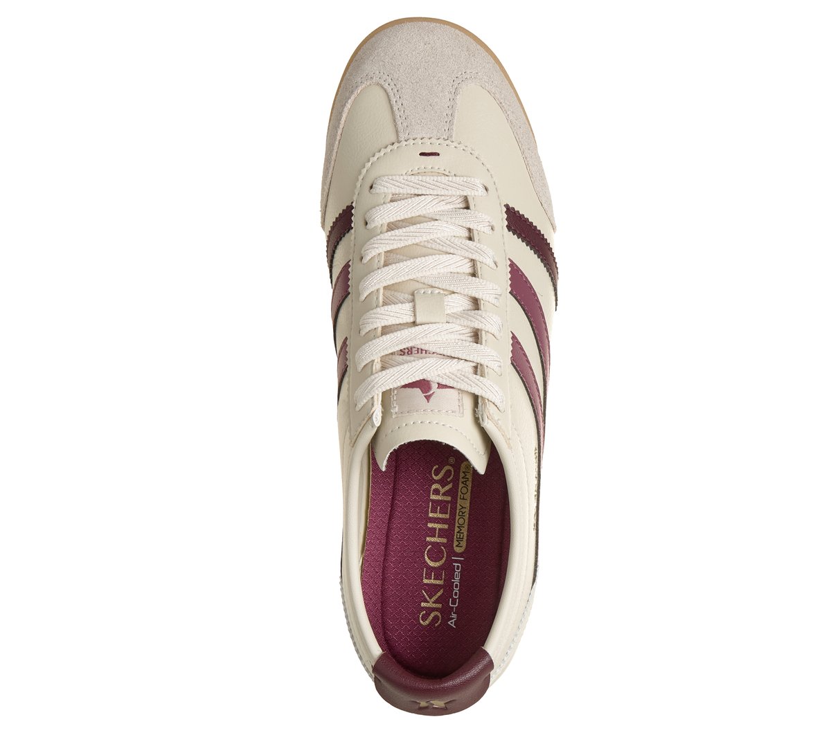 Skechers Topnotch - City Dream Chaussures Moyen Width en Naturel/Bourgogne
