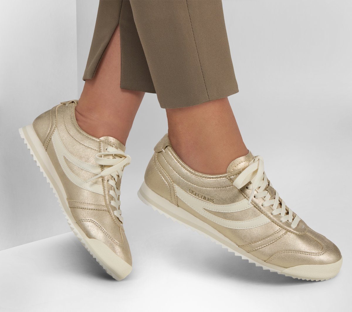 Skechers Topnotch - Shimmer Chic Chaussures Moyen Width en Doré