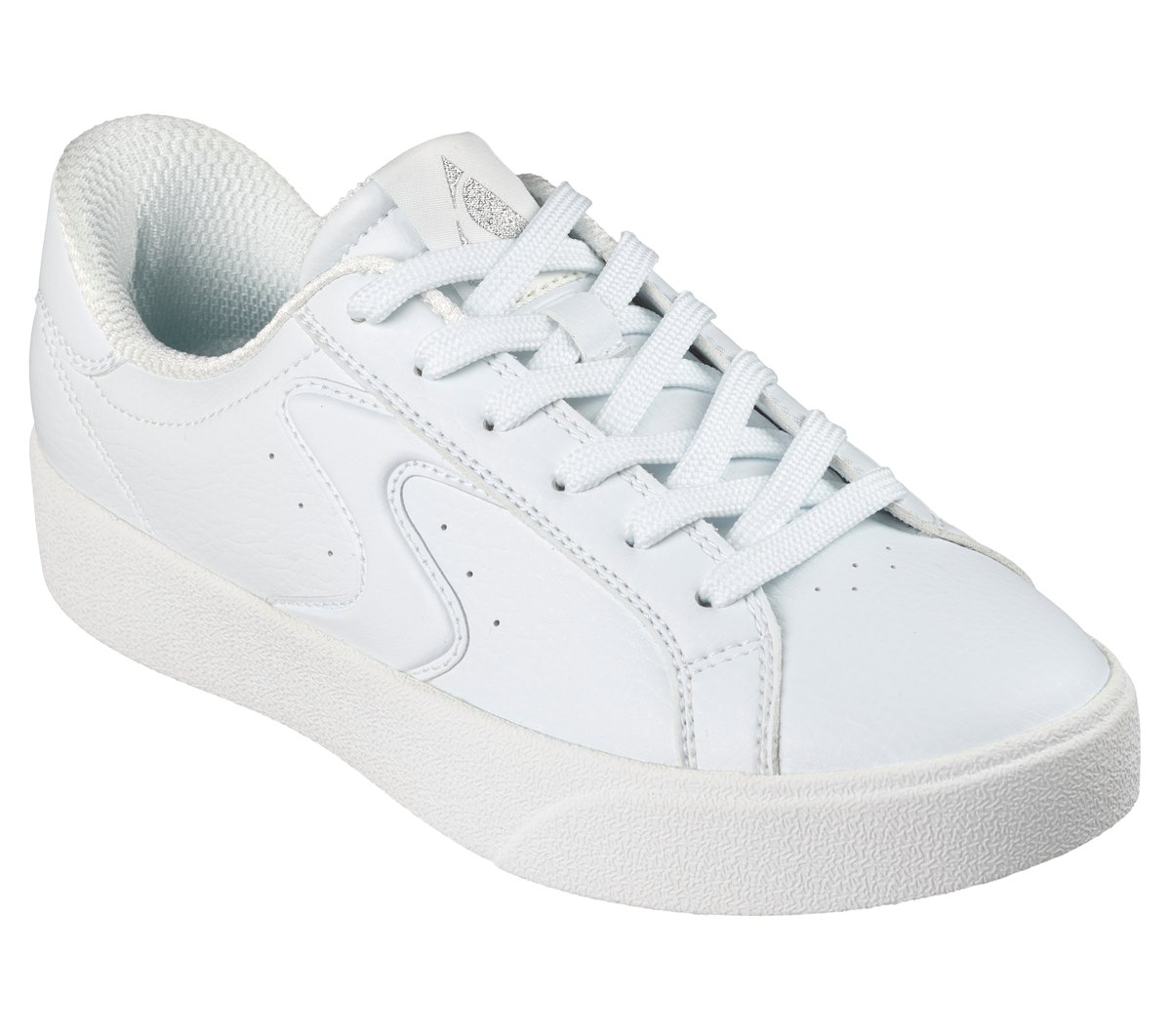 Skechers Slip-ins: Belmont - Elevated Attitude Chaussures Moyen Width en Blanc, Vegan, Lavable en machine