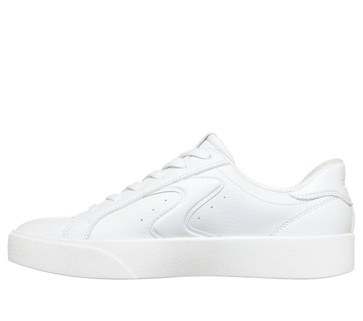 Skechers Slip-ins: Belmont - Elevated Attitude Chaussures Moyen Width en Blanc, Vegan, Lavable en machine