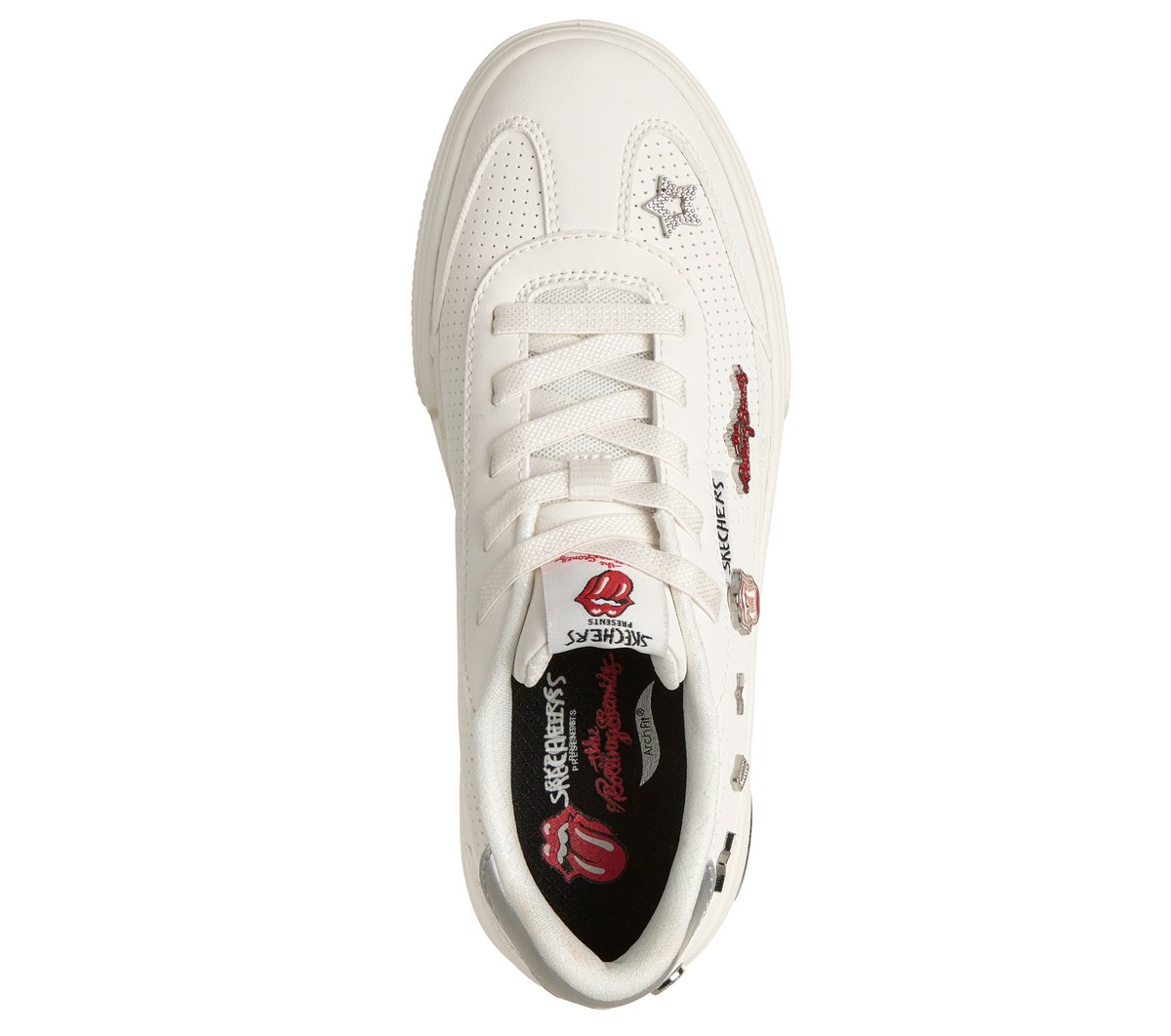 Baskets basses Skechers Arch Fit Arcade Rolling Stones - vue 9