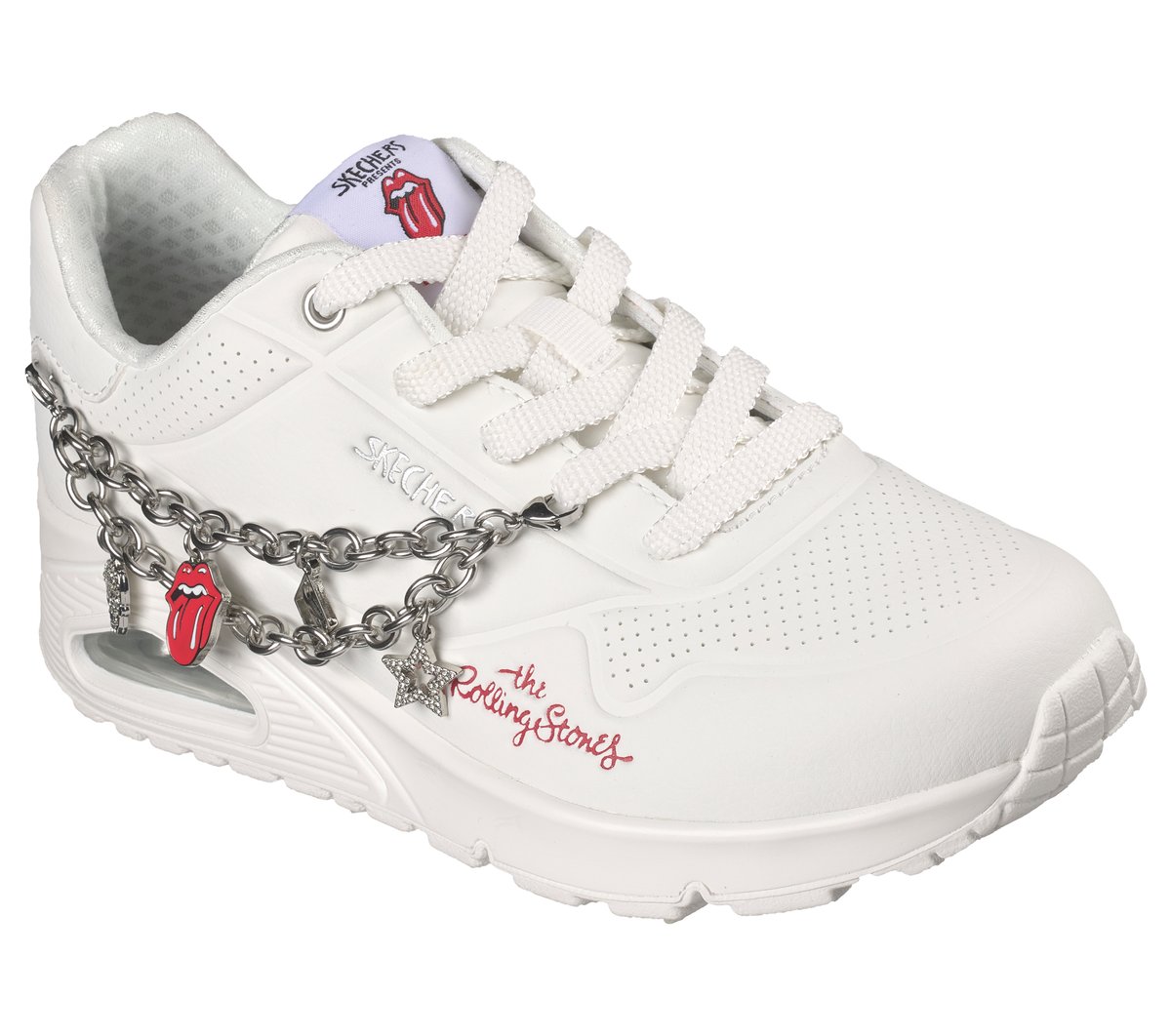 Skechers UNO Rock N' Charm 190003 WHT Baskets pour Femme . - vue 9