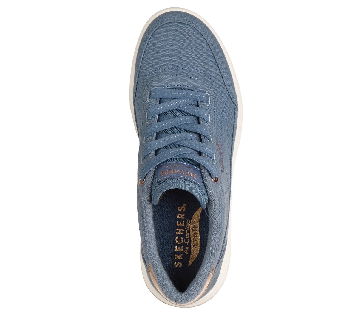 Skechers Arch Fit Arcade HI - Moving Along Chaussures Moyen Width en Gris Ardoise, Vegan, Lavable en machine