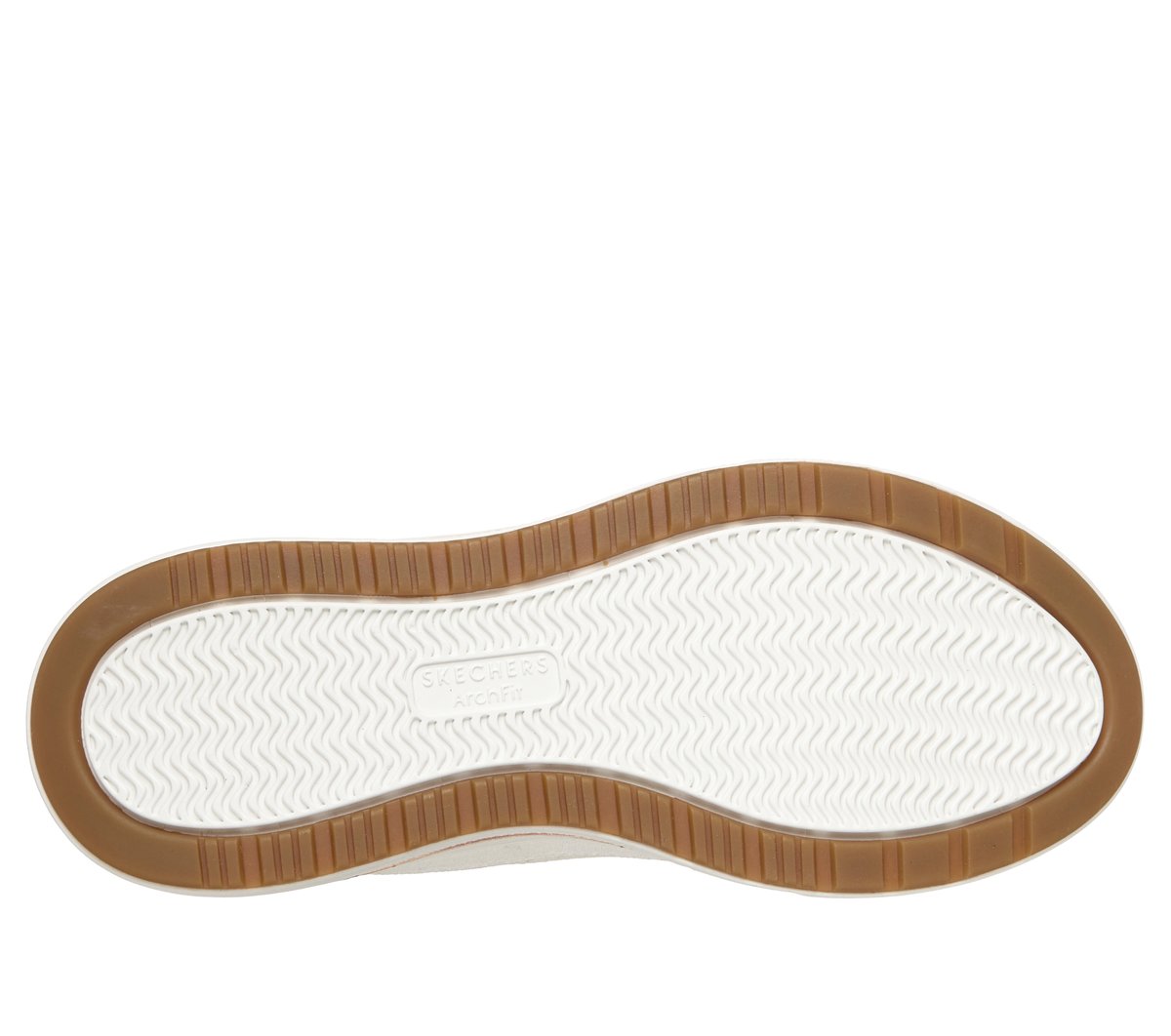 Skechers Arch Fit Arcade HI - Moving Along Chaussures Moyen Width en Blanc, Vegan, Lavable en machine
