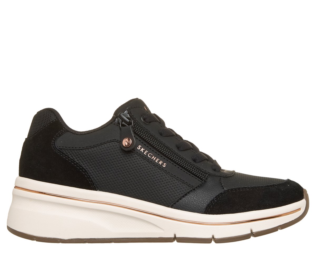 Skechers Billion Flex - Luxe Up en Negro, talla 35