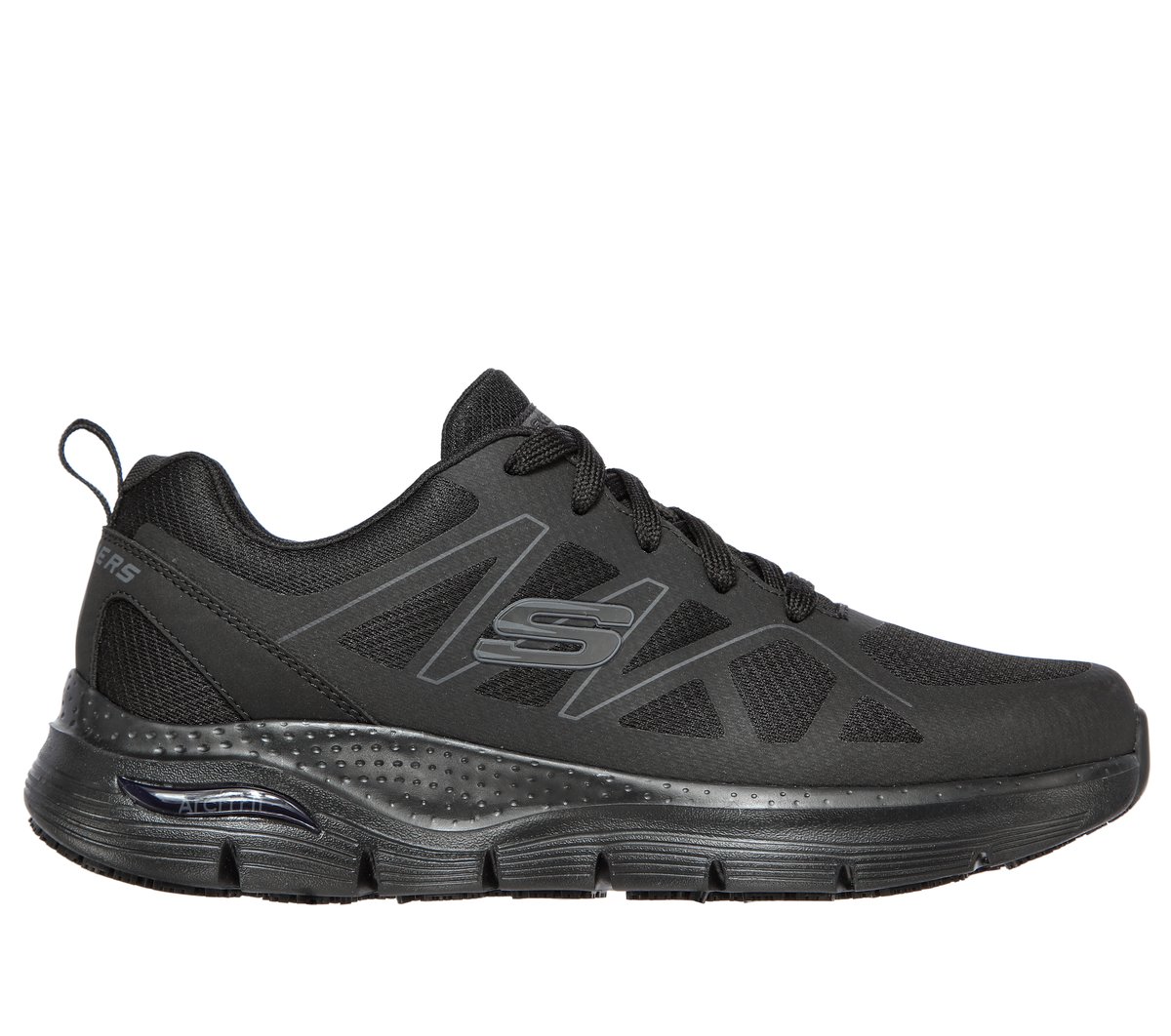 Skechers Work: Arch Fit Slip-Resistant - Axtell en Negro, talla 46