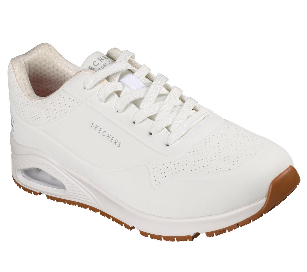 Work Slip-Resistant Relaxed Fit: UNO - Sutal — WHITE