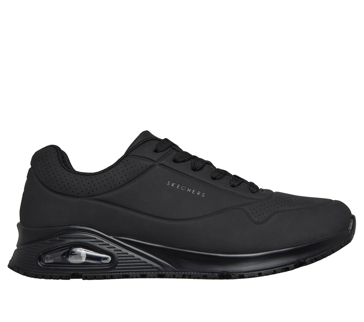Work Slip-Resistant Relaxed Fit: UNO - Sutal — BLACK