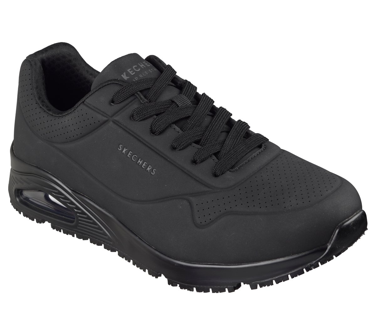 Work Slip-Resistant Relaxed Fit: UNO - Sutal — BLACK