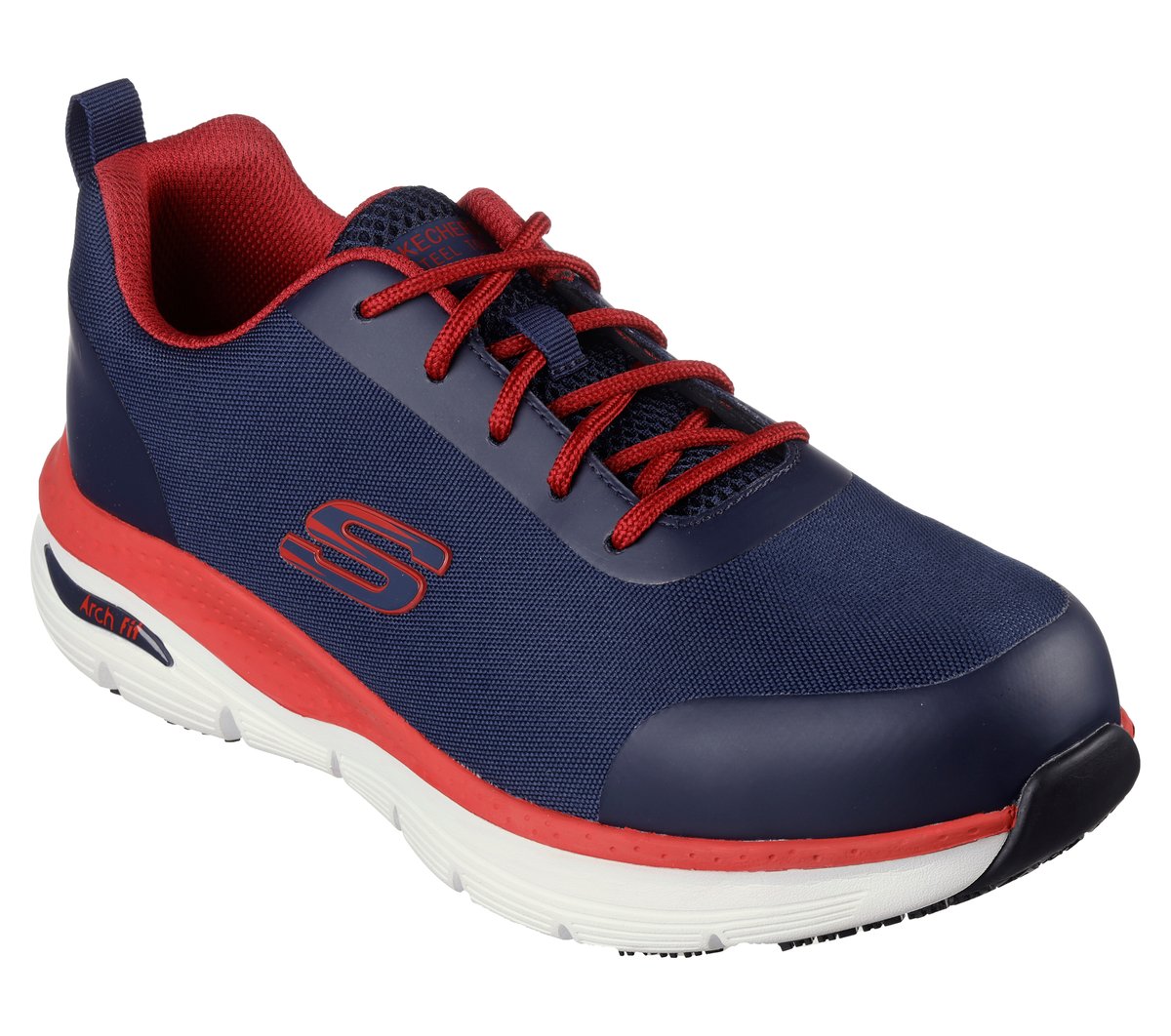 Work: Arch Fit SR - Ringstap — NAVY / RED