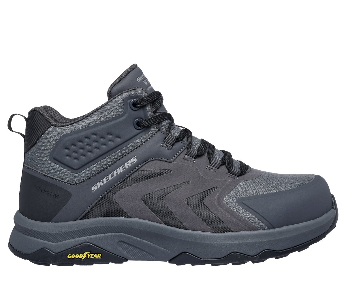 Skechers Men's Work: Speed-Flex Trekker Sneaker in Charcoal - 200256EC