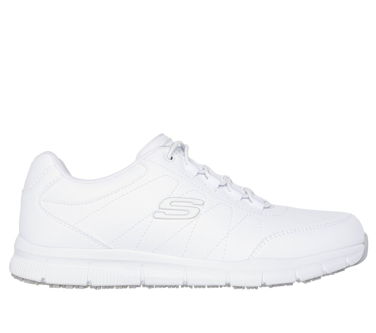 Skechers Work: Nampa - Osil en Blanca, talla 41