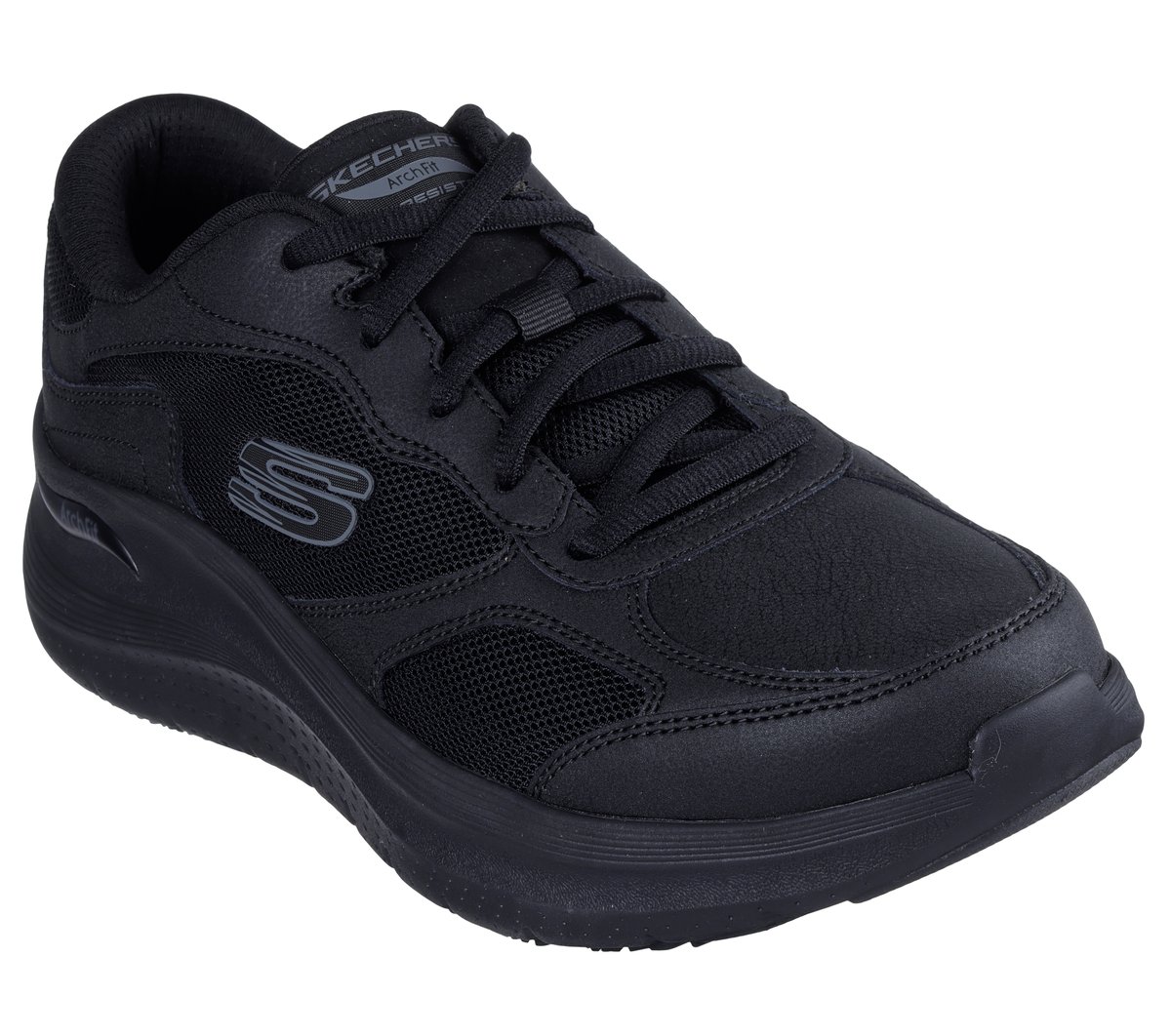Men's Skechers, Work: Arch Fit 2.0 Slip Resistant Sneaker Black 11 M