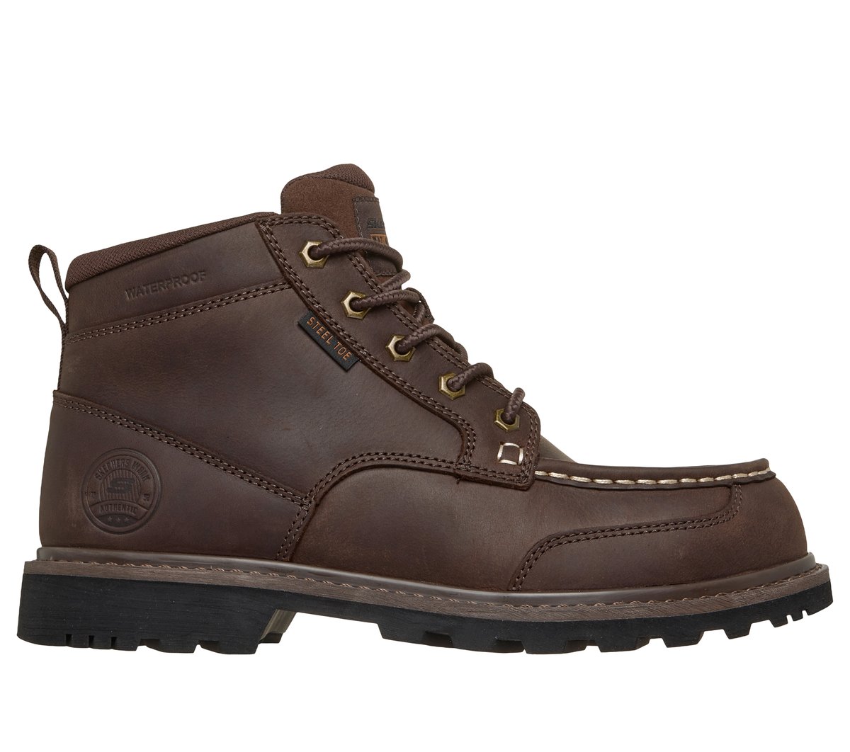 Work Waterproof: Longrider — DARK BROWN