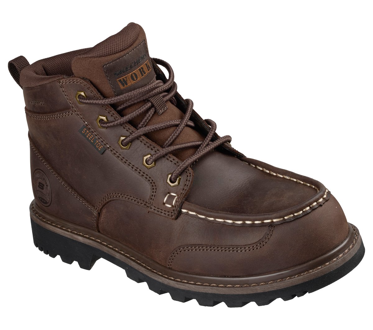 Work Waterproof: Longrider — DARK BROWN