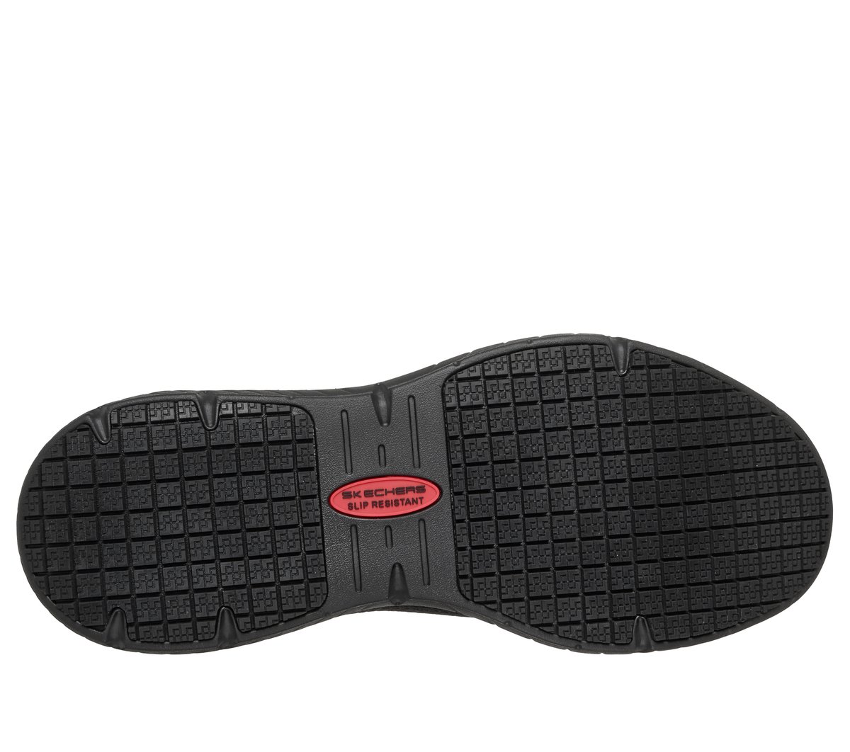 Work Slip Resistant: Arch Fit Crosser - Rowynn — BLACK