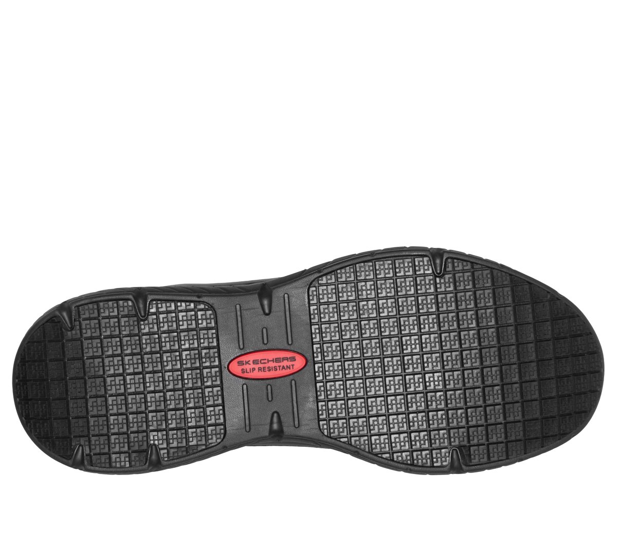 Work Slip-Resistant: Arch Fit Crosser - Vaultor — BLACK