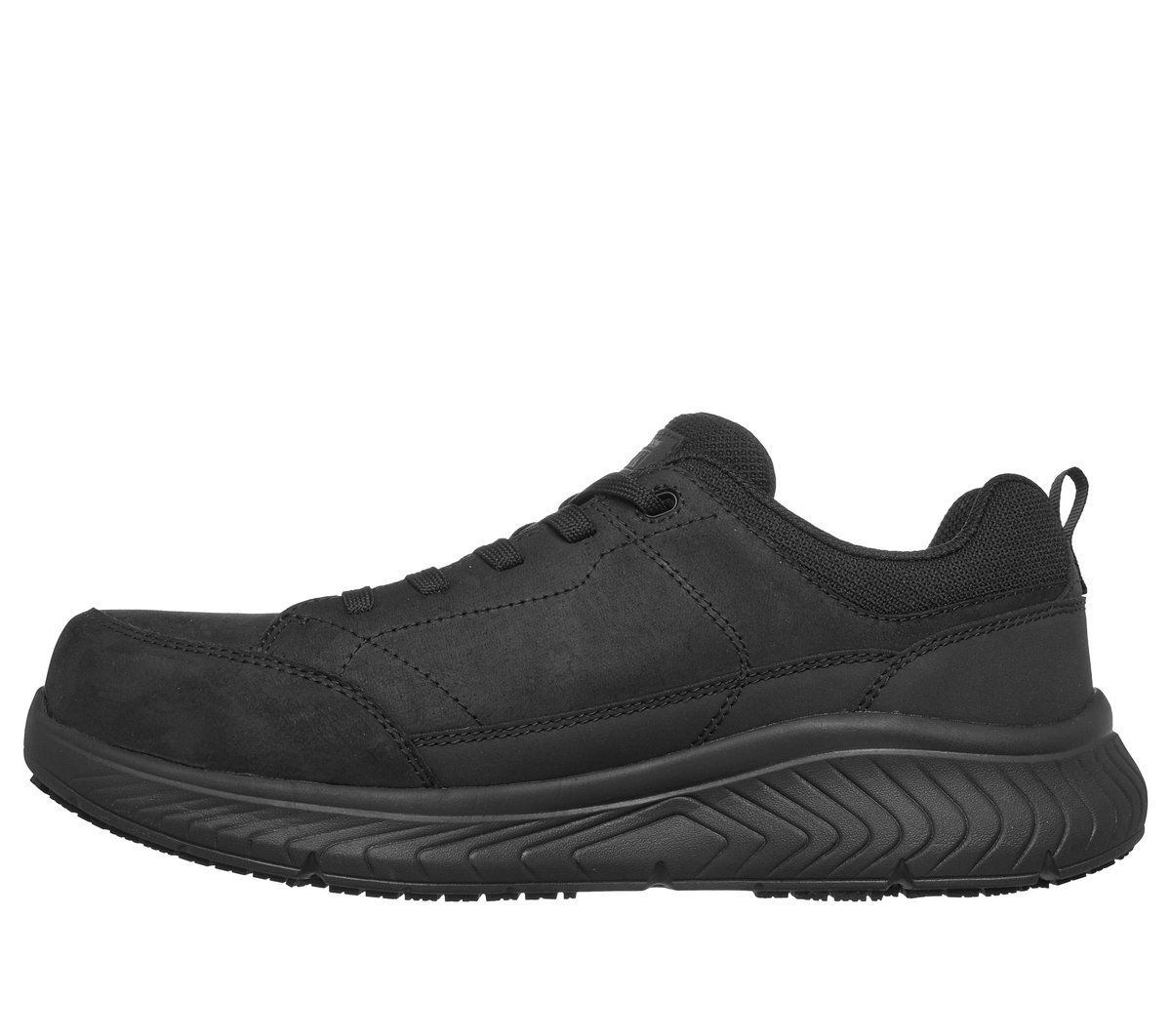 Work Slip-Resistant: Arch Fit Crosser - Vaultor — BLACK
