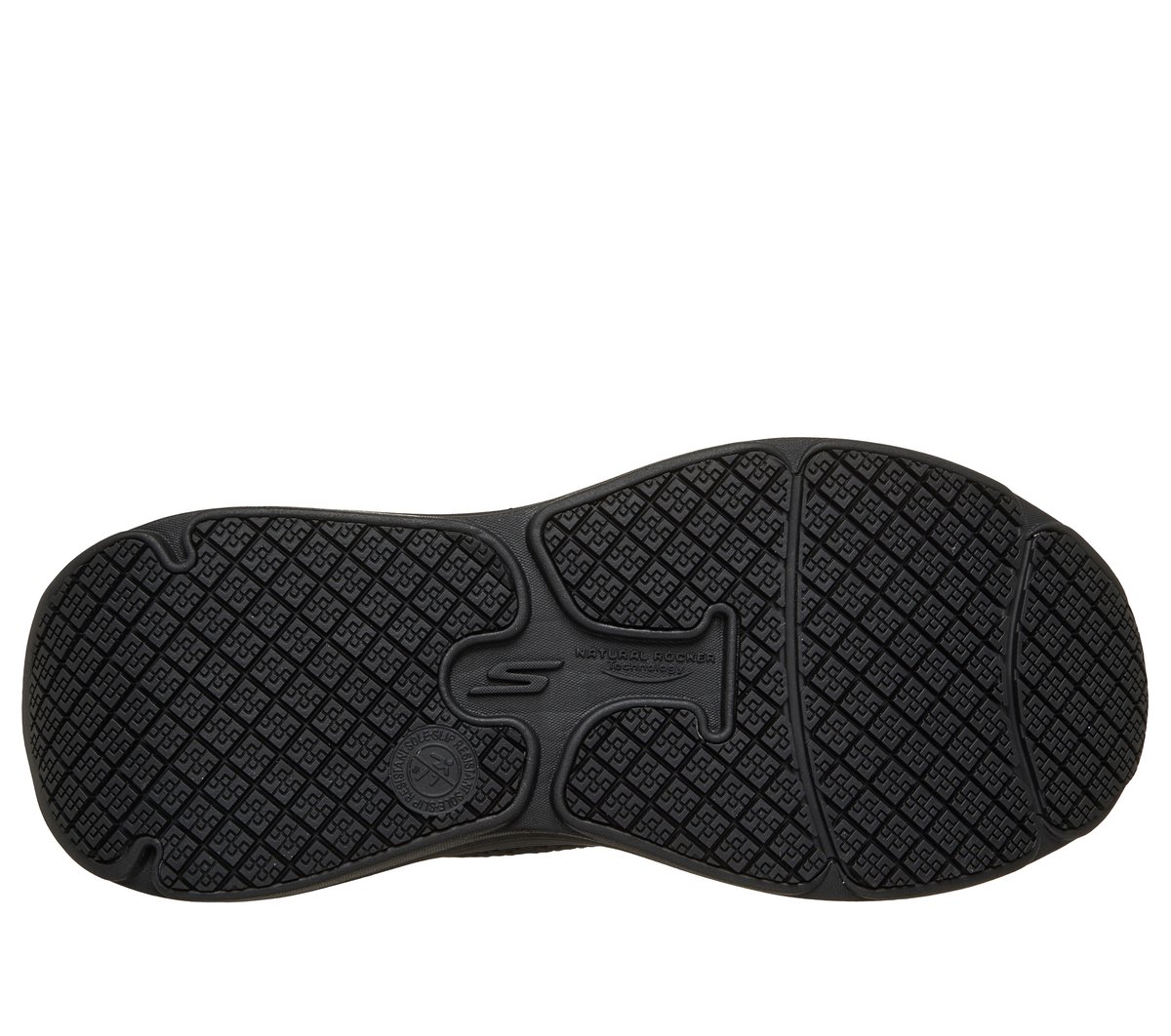 Work Slip-Resistant: Max Cushioning Endeavour — BLACK