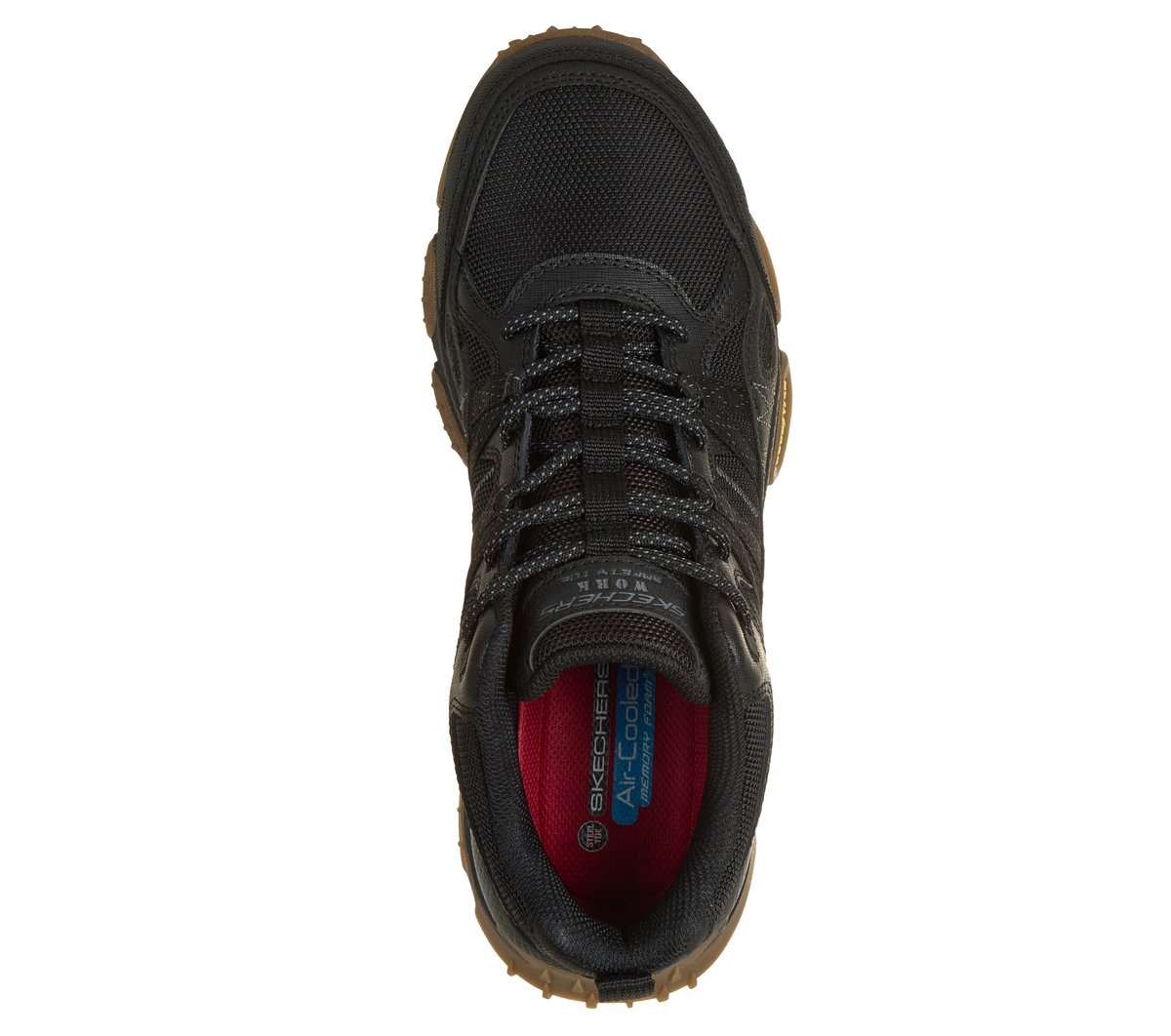Work: Skech-Air Envoy Steel Toe - Arkago — BLACK