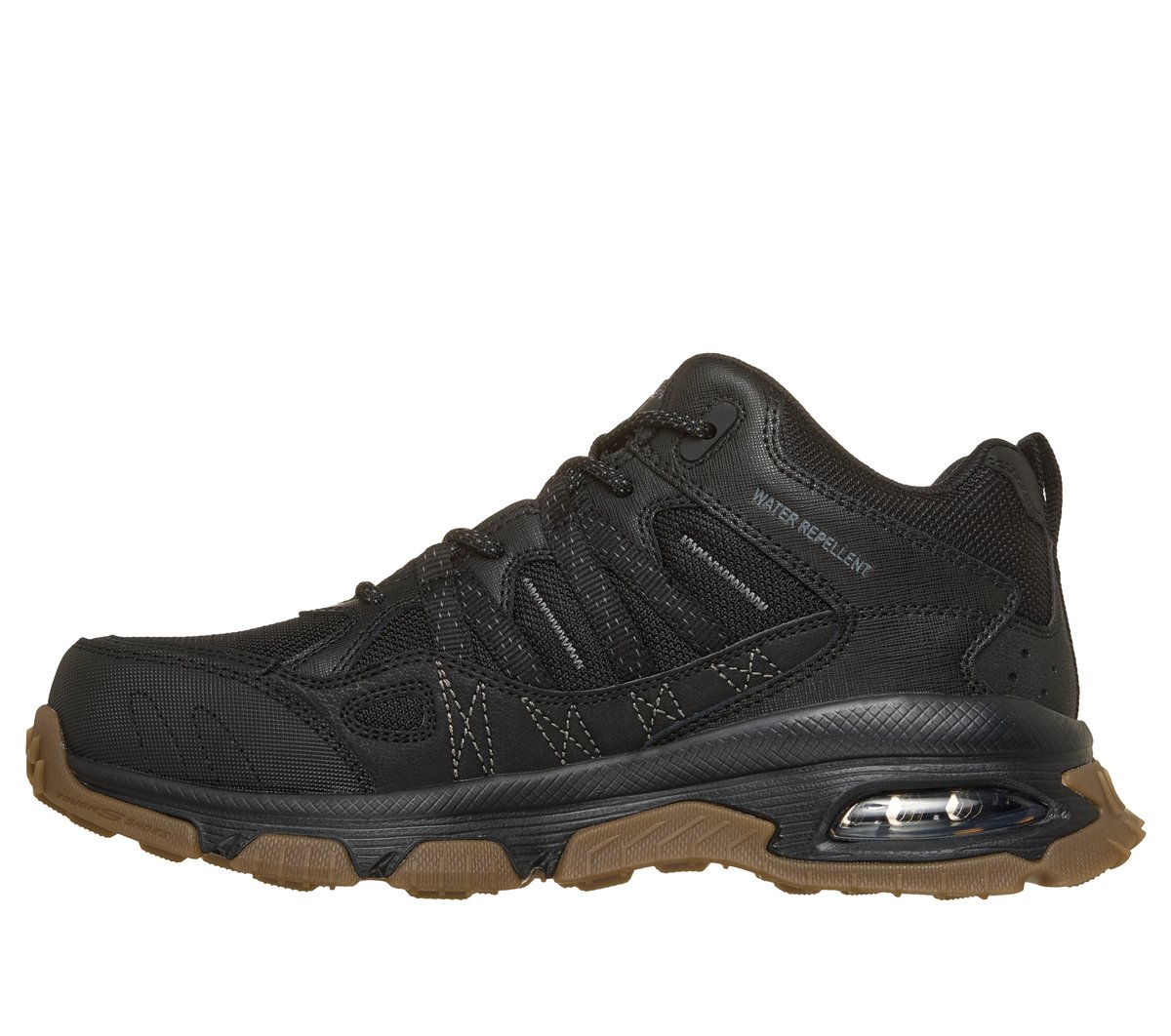 Work: Skech-Air Envoy Steel Toe - Arkago — BLACK