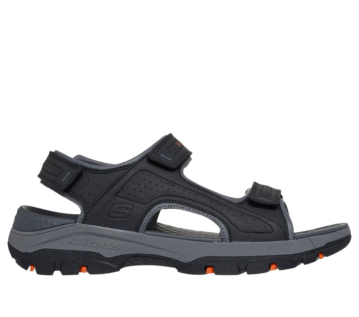 Skechers Relaxed Fit: TresHombre - Garo en Negro, talla 40, Vegan