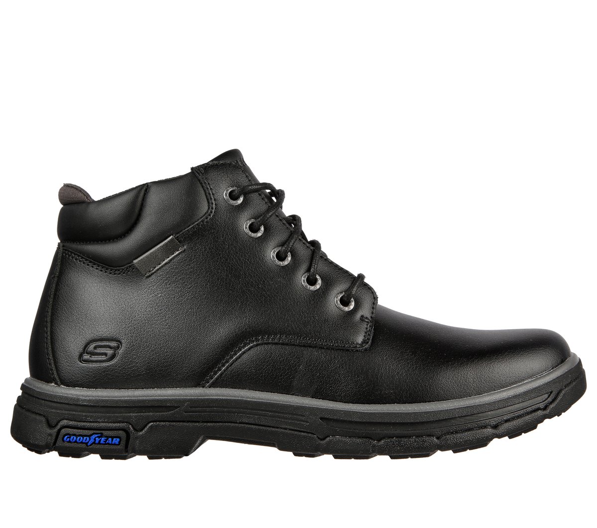 Skechers Relaxed Fit: SegHombret 2.0 - Brogden en Negro, talla 40