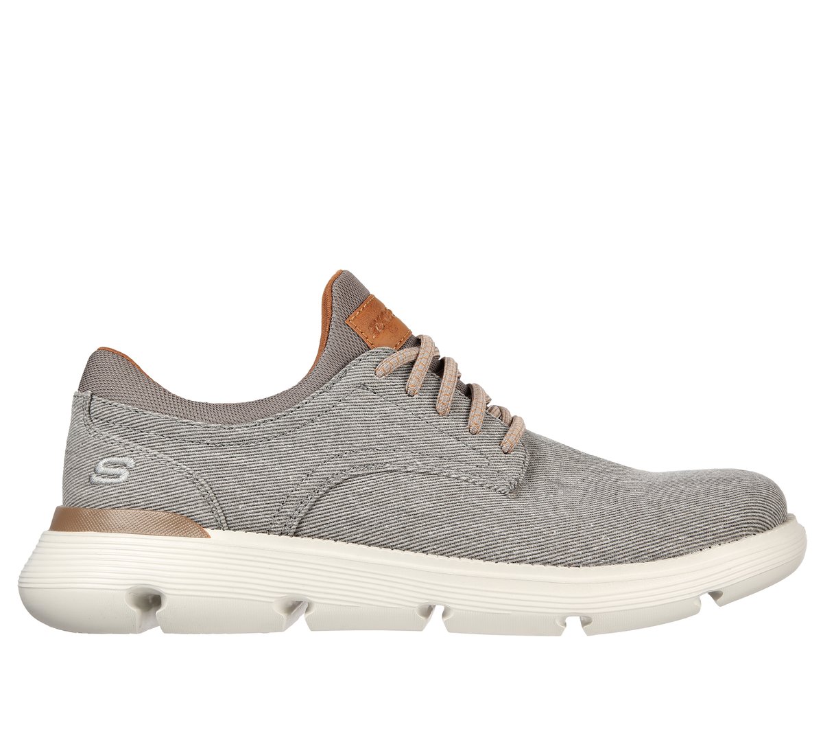 Skechers Men's Garza - Romano Sneaker In Taupe, Size 13 | Textile/Synthetic, Machine Washable