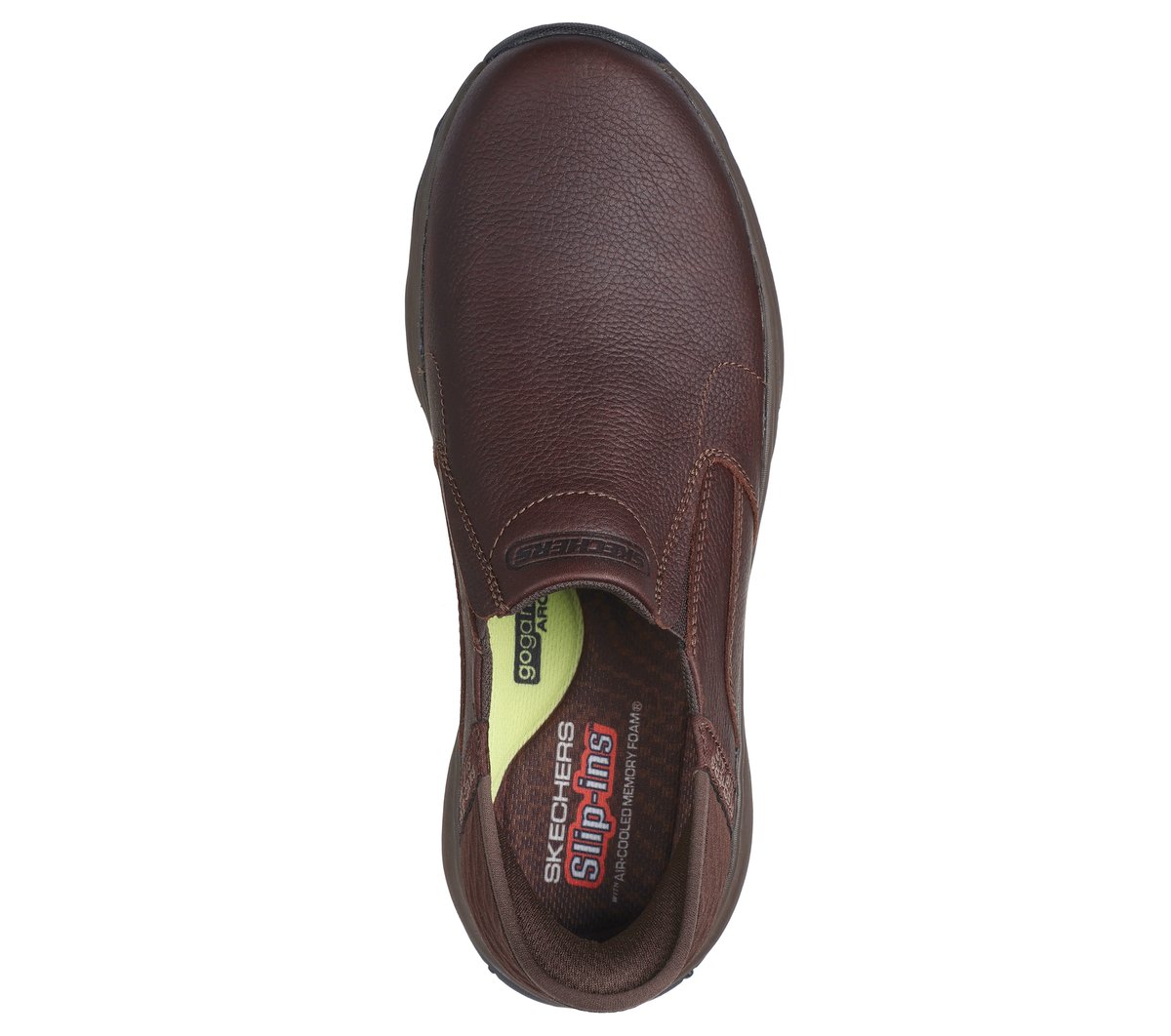 Skechers Craster Lanigan Men SZ 10 Slip Ins Relaxed Fit Shoes Slip-On Brown Skechers USA Slip-Ins RF: Craster-Lanigan (Men main image 2
