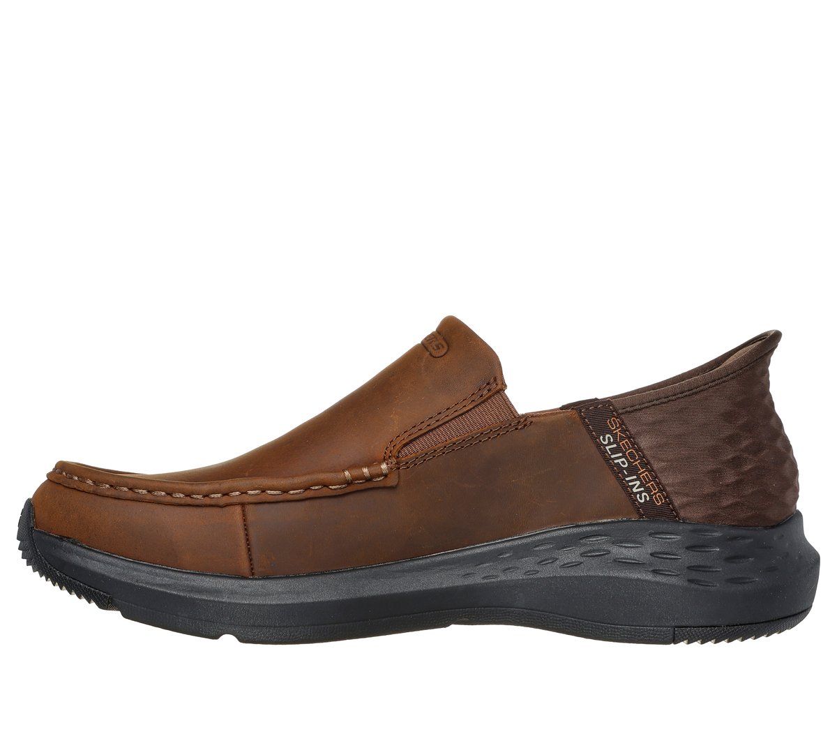skechers slip ins parson ralven mens size 10 shoes brown comfort sneakers Skechers Hands Free Slip-Ins: Relaxed Fit Parson Ralven Slip  main image 4