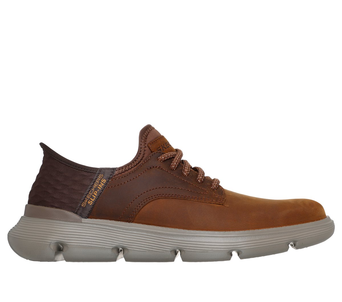 Skechers Slip-ins: Garza - Gervin en Marrón, talla 44