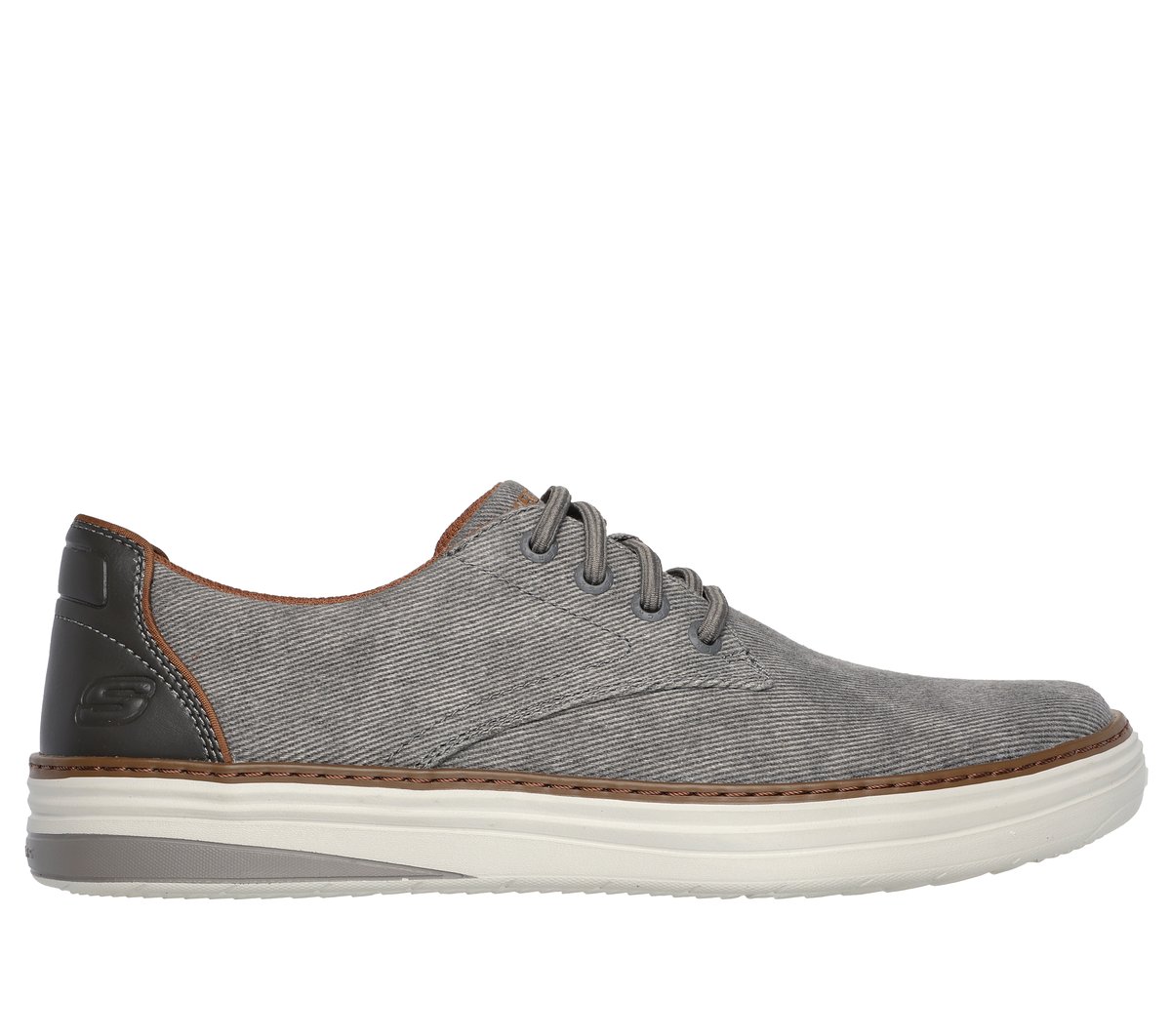 Skechers Hyland - Ratner en Taupe, talla 41, Vegan