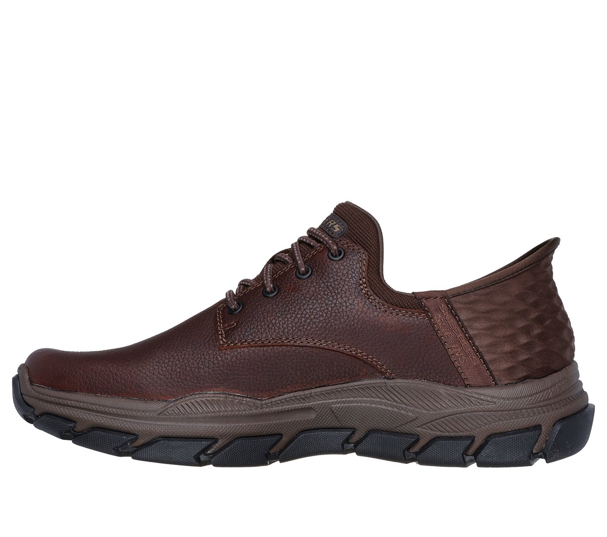 NIB Skechers Respected Catel Men’s Casual Shoe Dark Brown Size 12 Amazon.com | Skechers Men main image 2